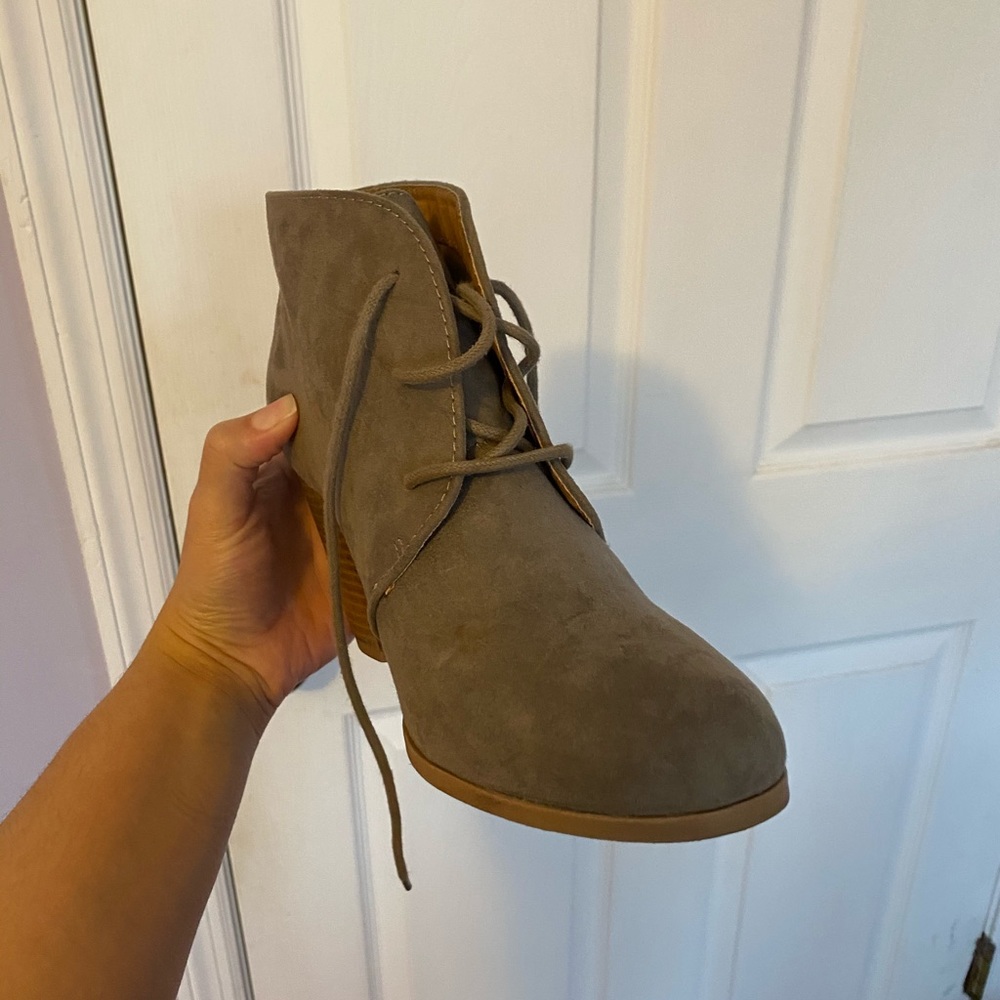 Chelsea lace up boots